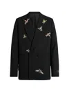 Balmain Insect Jacket In Black