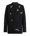 Balmain Insect Jacket In Black