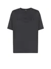 Balmain Oversized Logo T-shirt In Black