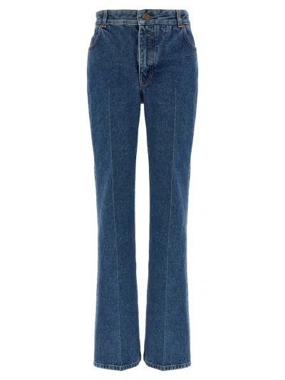 BALMAIN EMBROIDERY JEANS