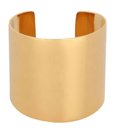 Balmain Engraved-logo Ring In Gold