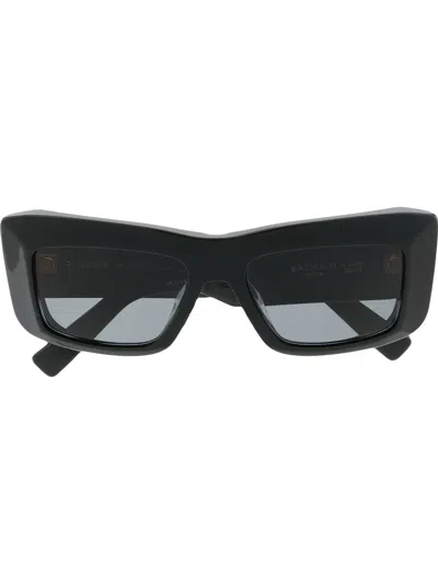 Balmain Envie Square-frame Sunglasses In Black