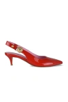 Balmain Eva Patent Leather Slingback Pumps