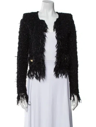 Pre-owned Balmain Evening Jacket In Black