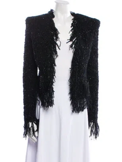 Pre-owned Balmain Evening Jacket In Black