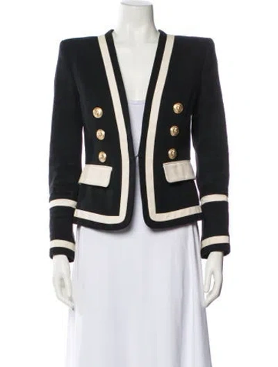 Pre-owned Balmain Evening Jacket In Black