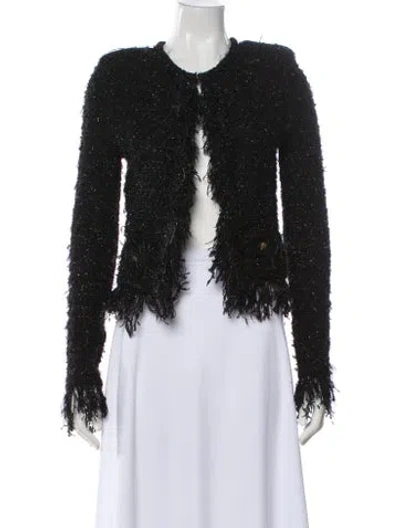 Pre-owned Balmain Evening Jacket In Black