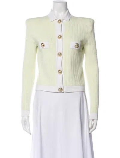 Pre-owned Balmain Evening Jacket W/ Tags In Green