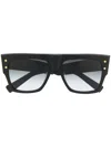 Balmain X Akoni Gradient Tinted Sunglasses In Schwarz