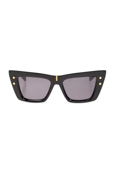 Balmain Eyewear B Eye Butterfly Frame Sunglasses In Black