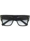 Balmain X Akoni Gradient Tinted Sunglasses In Black