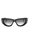Balmain B-muse Butterfly-frame Sunglasses In Black