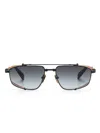 Balmain Brigade V Sunglasses In 黑色