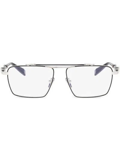 Balmain Brigade Vi Glasses In Silver