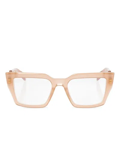 Balmain Cat-eye Glasses In Brown