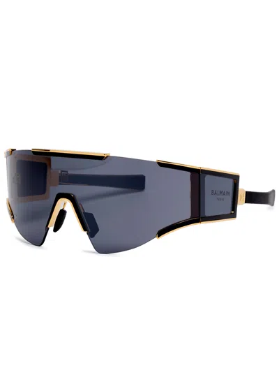 Balmain Eyewear Fleche D-frame Sunglasses In Gray