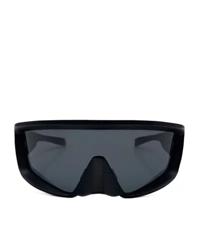 Balmain Eyewear Mask Espion Sunglasses In Black