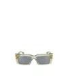 Balmain Eyewear Rectangle Frame Sunglasses