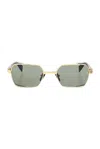 BALMAIN EYEWEAR BALMAIN EYEWEAR SQUARE FRAME SUNGLASSES