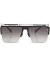 Balmain Triomphe Sunglasses In Black