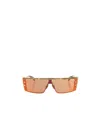 Balmain Eyewear Wonder Boy Iii Rectangle Frame Sunglasses In Multicolor