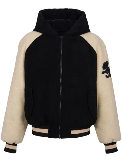 BALMAIN FAUX-SHEARLING REVERSIBLE JACKET