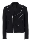 Balmain Felted Wool Peacoat