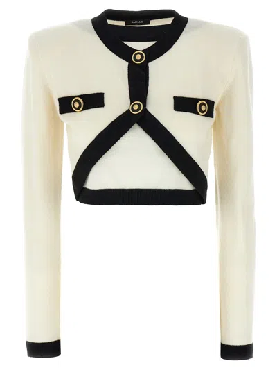 BALMAIN BALMAIN 'FILO LEONE CATENA' SWEATER