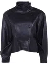Balmain Fitted Buttoned Waist Jacket In Black