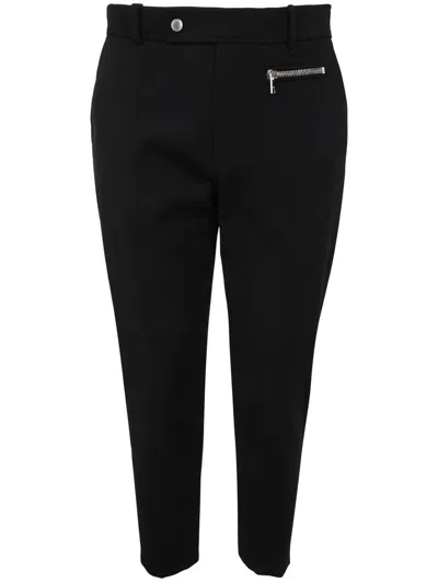 Balmain Fitted Gdp Pants Clothing In Black