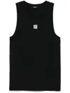 Balmain Top - Negro In Black