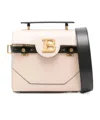 Balmain Flap Shoulder Bag In Nude