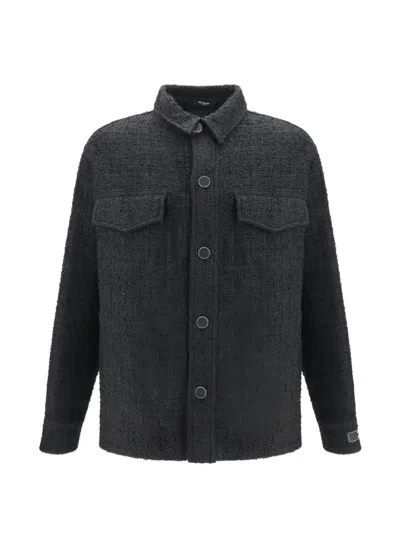 BALMAIN FLAP-POCKET SHIRT JACKET