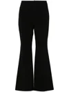 Balmain Straight Leg Tailored Pants In Schwarz