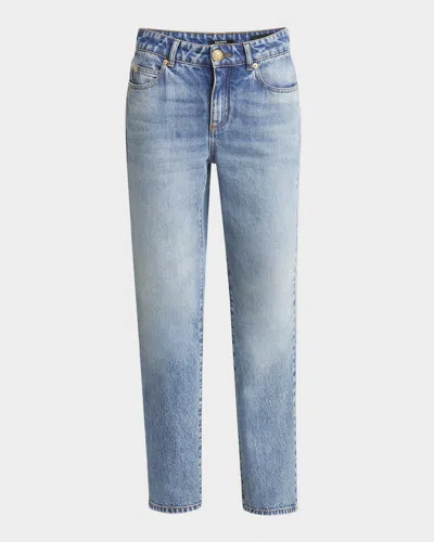 BALMAIN FLARED DENIM PANTS