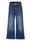 Balmain Flared Jeans In Blue