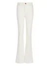 Balmain Flared-leg Jeans In White