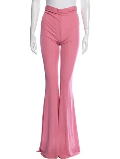 Pre-owned Balmain Flared Pants W/ Tags In Pink
