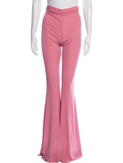 Pre-owned Balmain Flared Pants W/ Tags In Pink