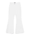 Balmain Flared Trousers In White