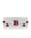 Balmain Flip Shoulder Bag In White