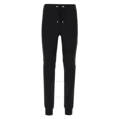 BALMAIN BALMAIN FLOCKED LOGO PRINT JOGGERS