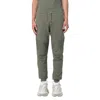 Balmain Flocked-logo Cotton Joggers In Beige
