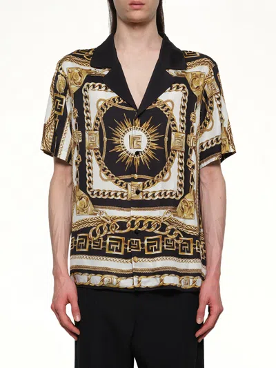 BALMAIN FOULARD PRINT SHIRT