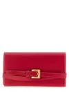 Balmain Fuchsia Shuffle Crossbody Bag In Red