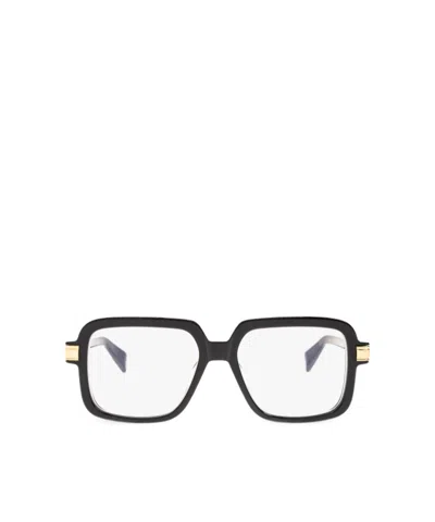 Balmain Full Frame Plain Mirror In Black