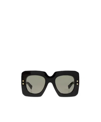 Balmain Full Frame Sunglasses In Black