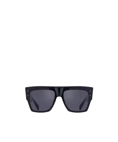Balmain Full Frame Sunglasses In Black