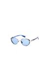 Balmain Full Frame Sunglasses In Blue