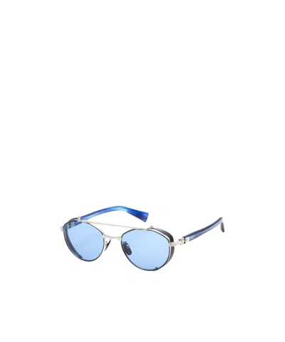 Balmain Full Frame Sunglasses In Blue